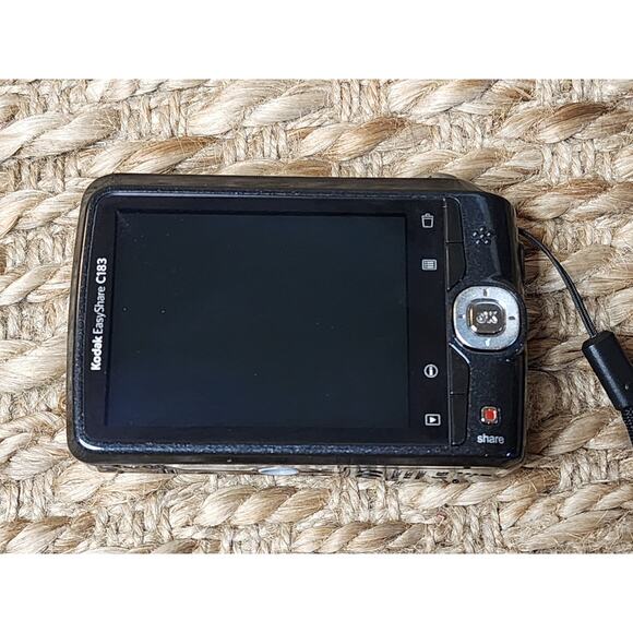 Kodak EasyShare C183 14.0MP Digital Camera - Black Tested With Case Memory Card - Picture 3 of 9